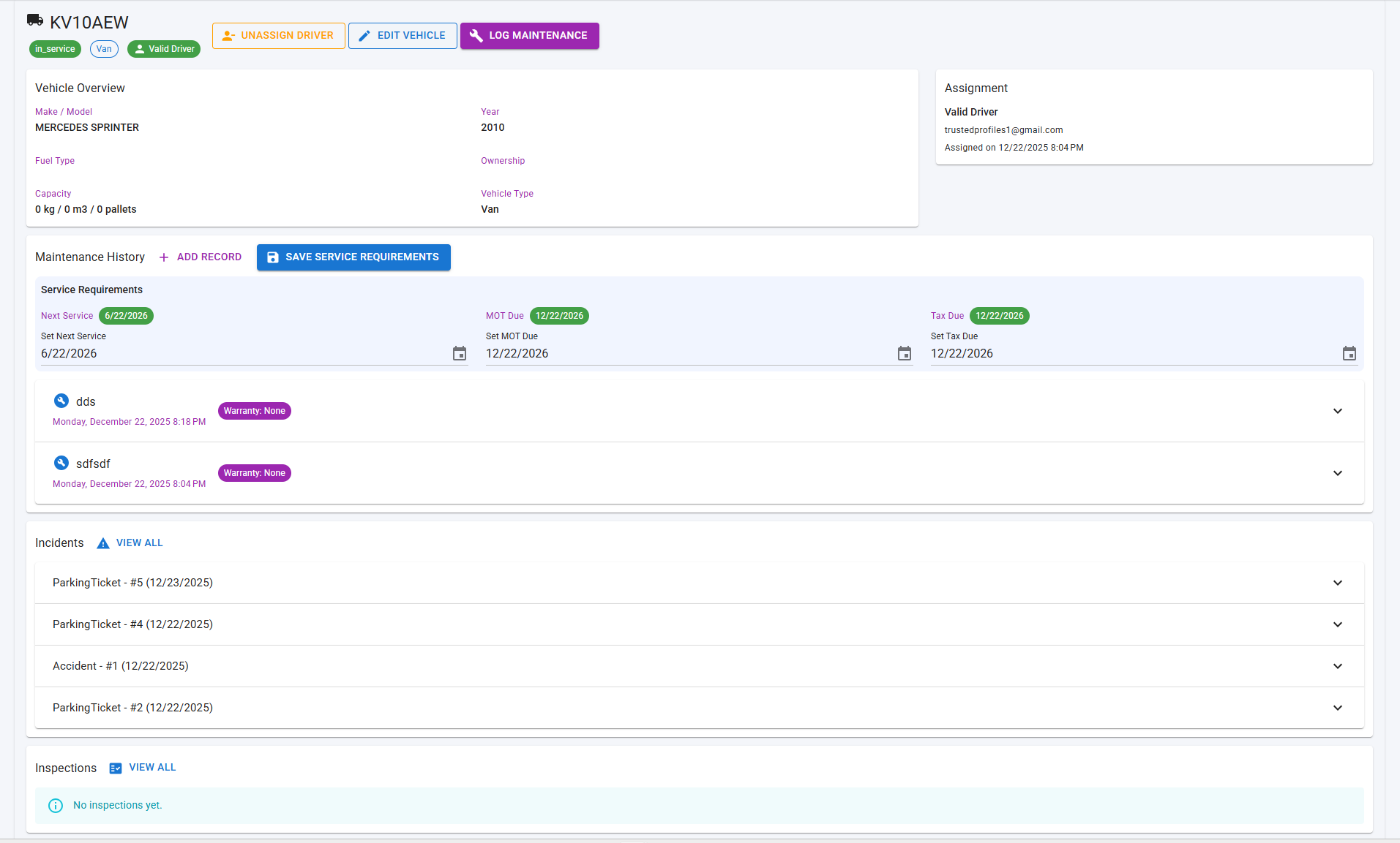 Back office screenshot 10