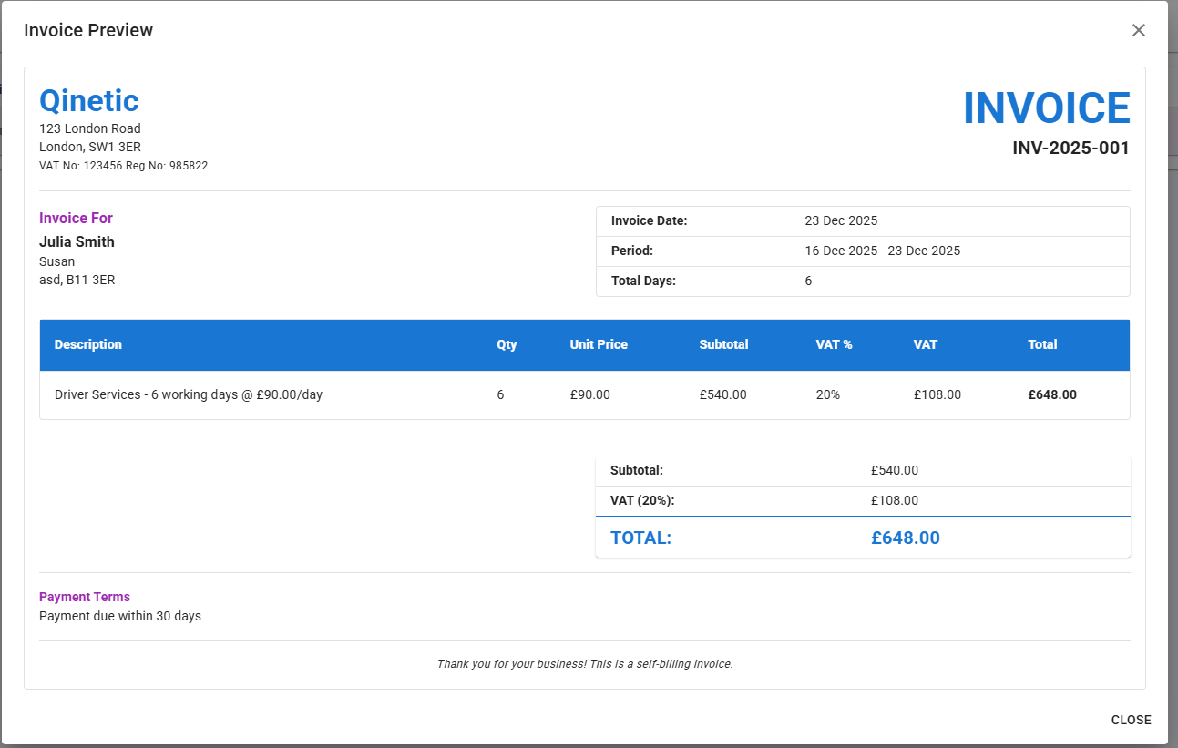Back office screenshot 15