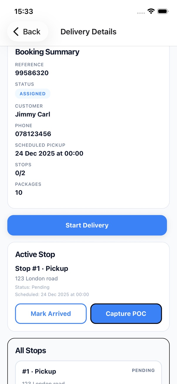 Driver app screenshot 5