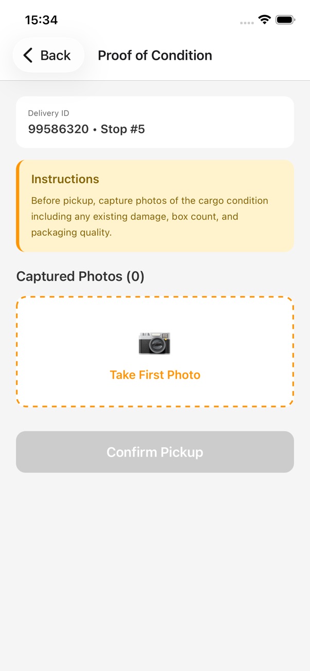 Driver app screenshot 6